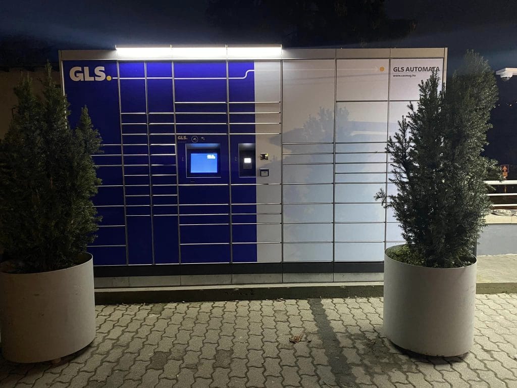 GLS csomagautomata