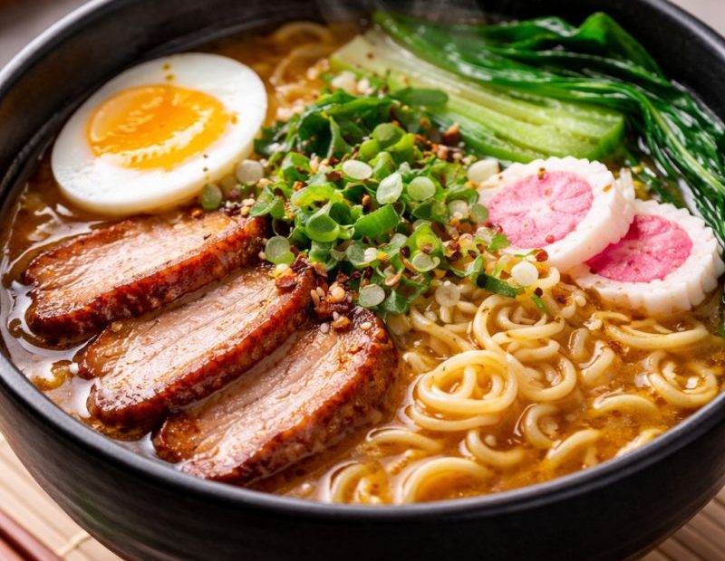 Ramen leves a Lotus Wok kínálatában a HÜVI Szolgáltatóházban